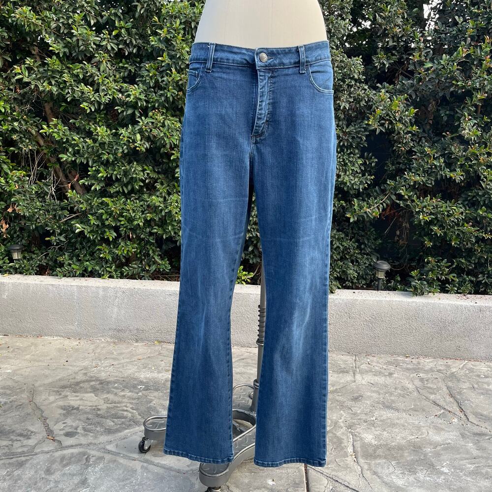 Lee Classic Fit Stretch Denim Jeans Women’s XL Straight Leg